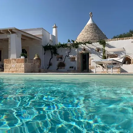 Trullo Vignaiolo With Private Pool In